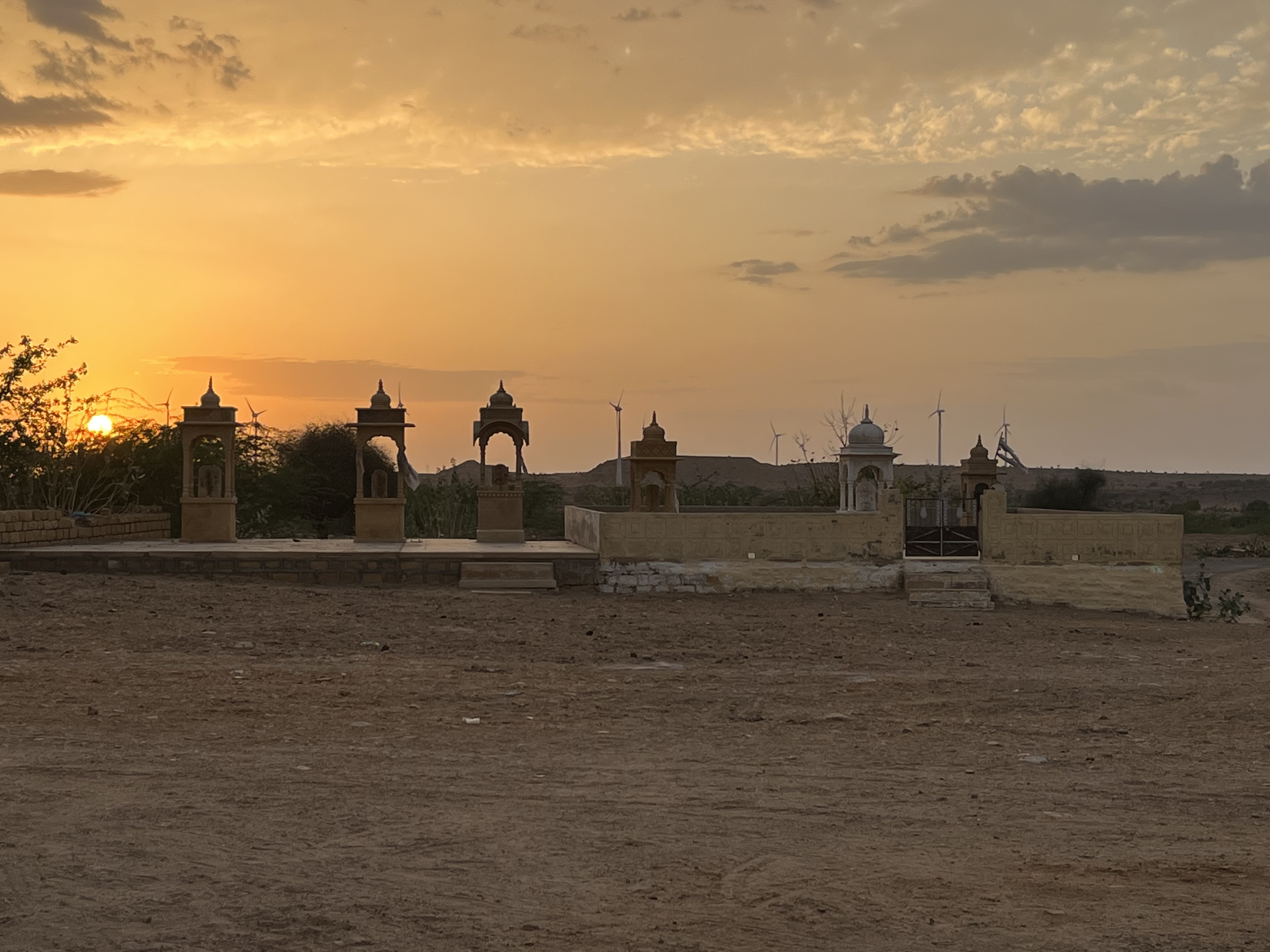 Sunset at Pithla Thikana